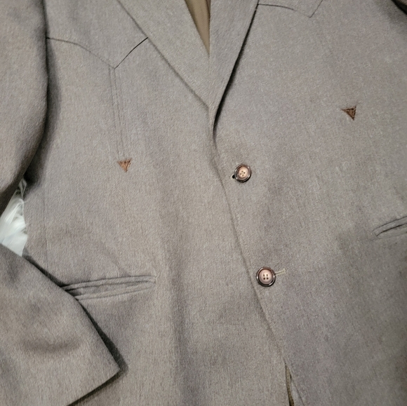 Vintage Circle S Western Sport Coat Mens 42R USA Made - Picture 12 of 15